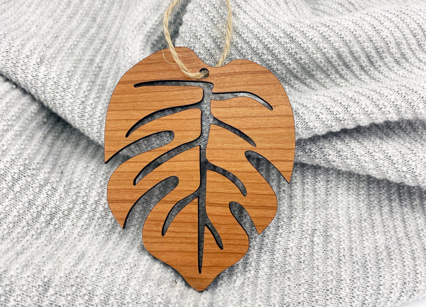 Monstera Leaf Ornament - Plant Lover Ornament - Gardener Gift - Plant Lover Gift