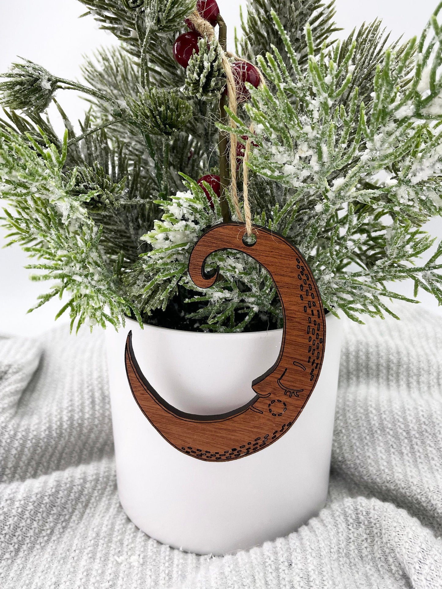 Sun and Moon Ornaments - Boho Ornaments