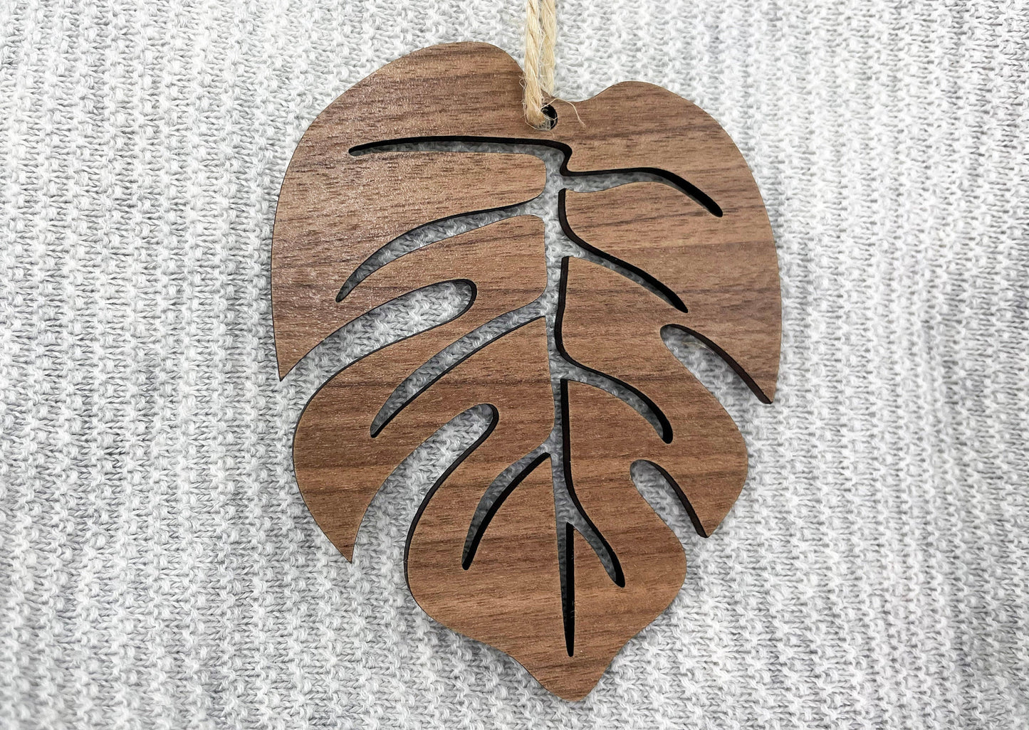 Monstera Leaf Ornament - Plant Lover Ornament - Gardener Gift - Plant Lover Gift