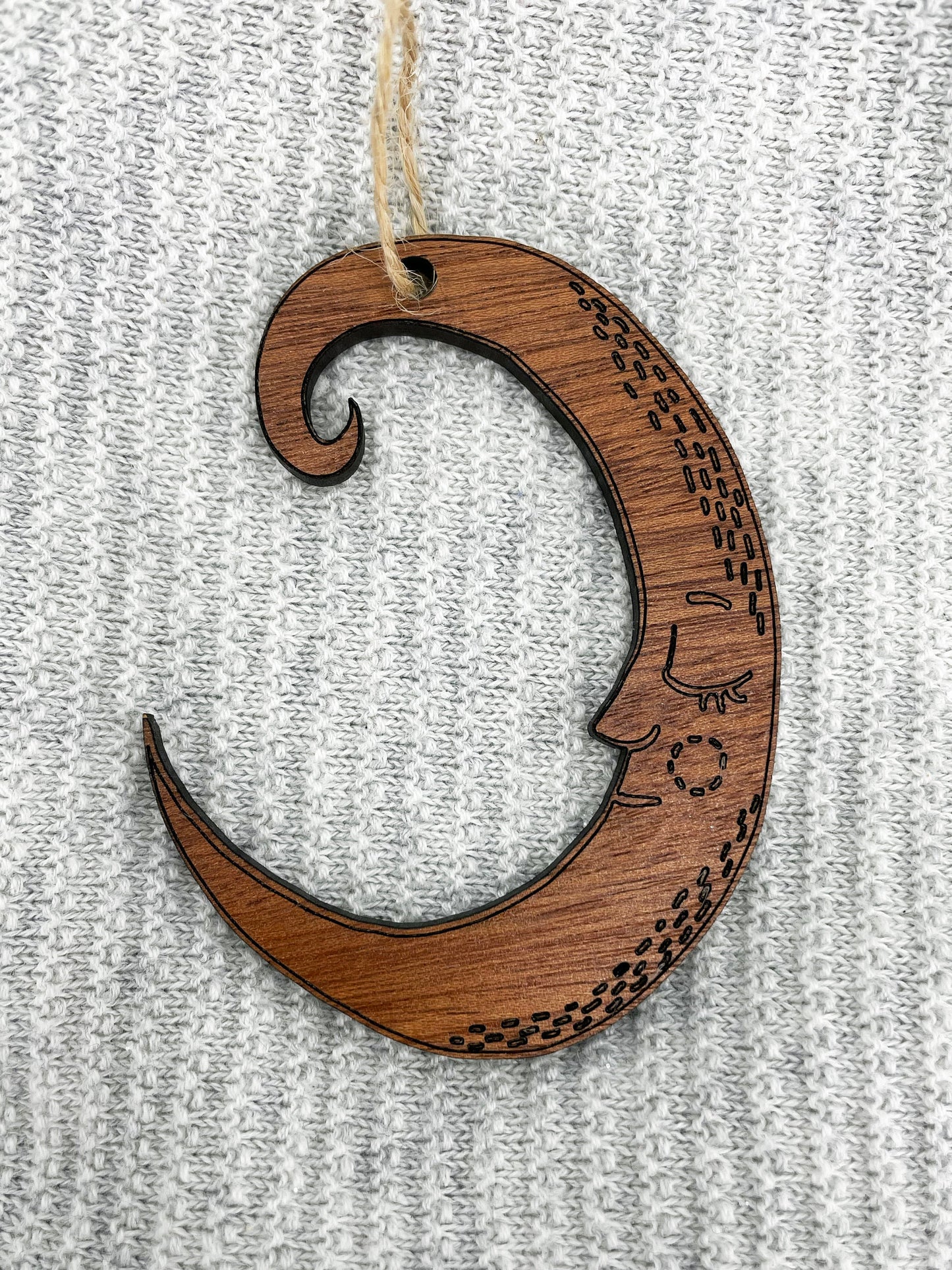 Sun and Moon Ornaments - Boho Ornaments