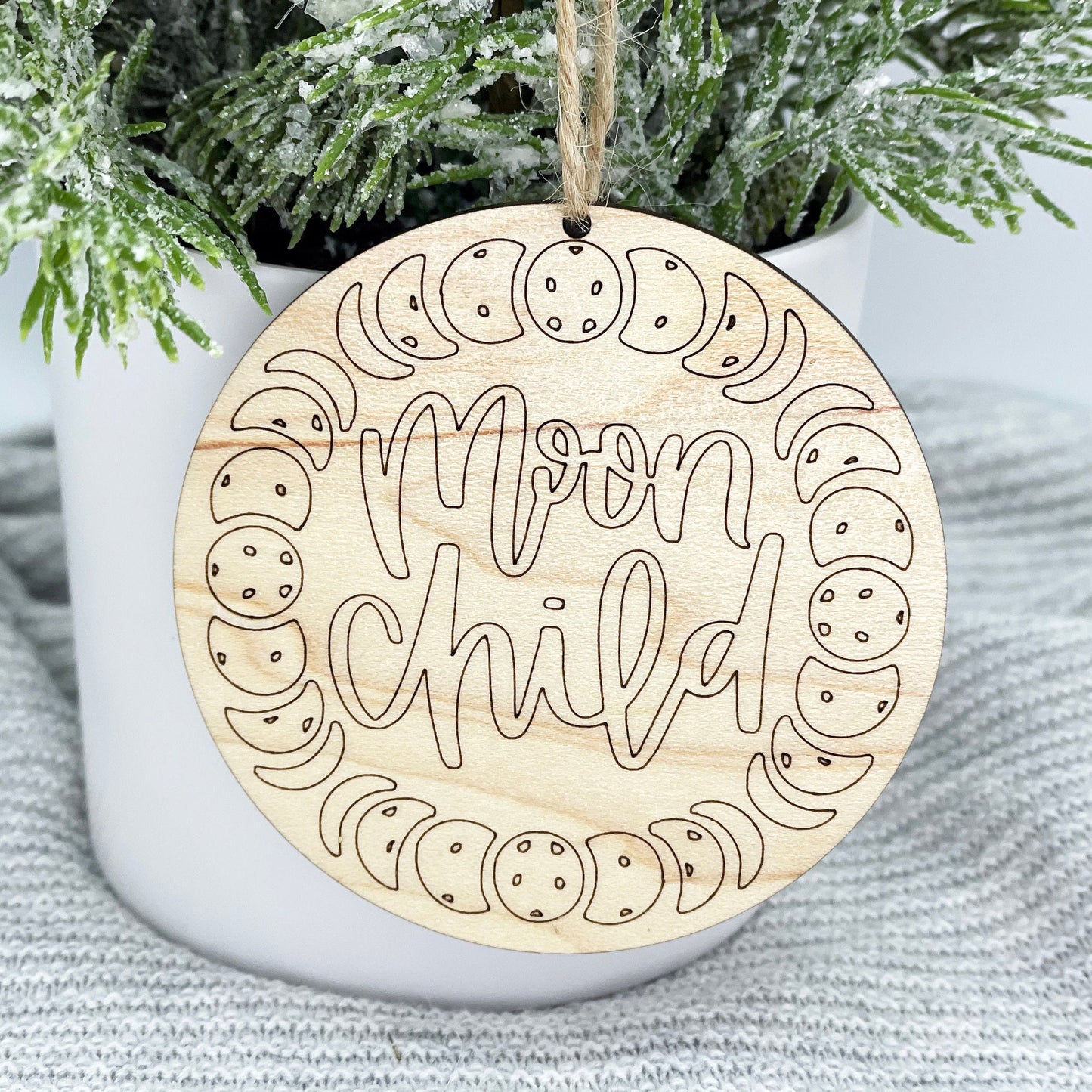 Moon Child Ornament - Curious Soul - New Age