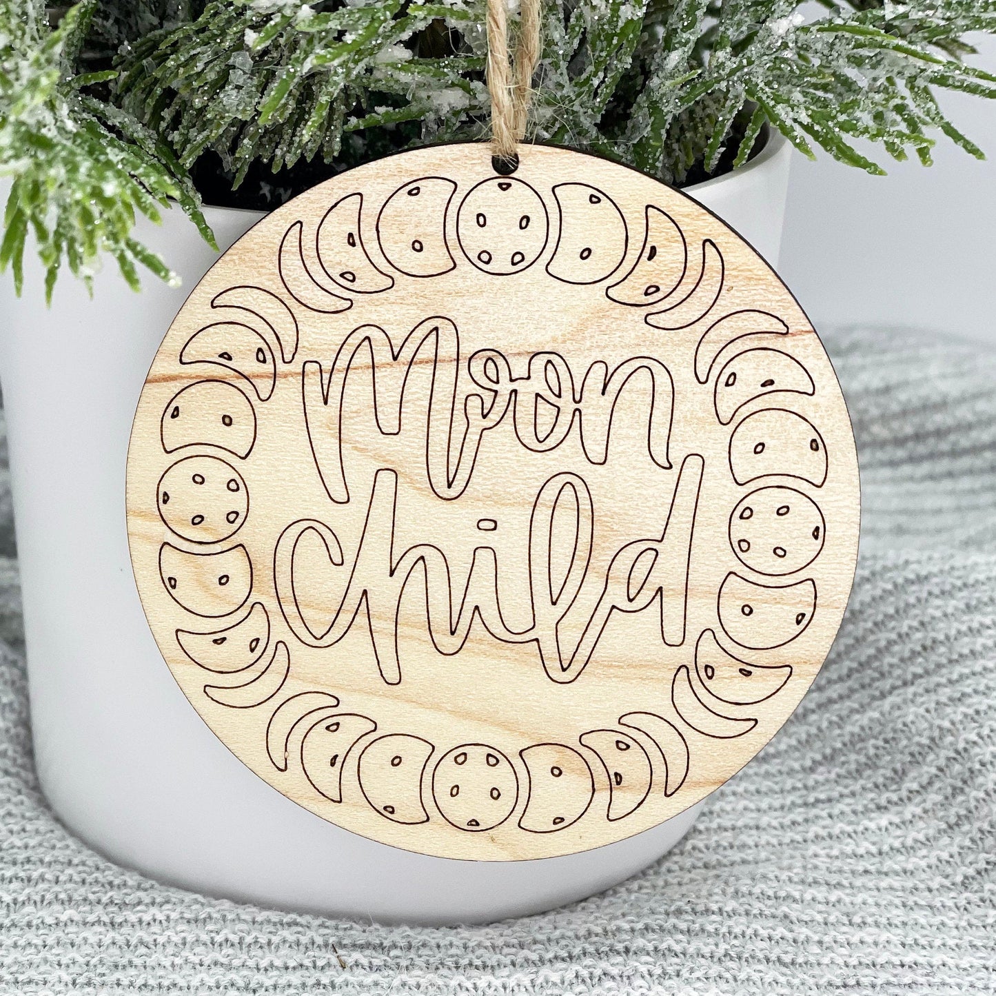 Moon Child Ornament - Curious Soul - New Age