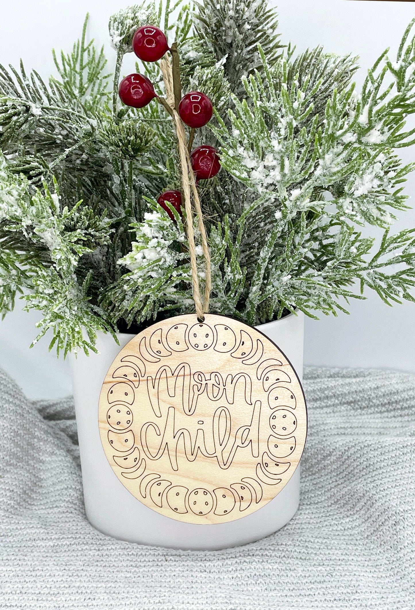 Moon Child Ornament - Curious Soul - New Age