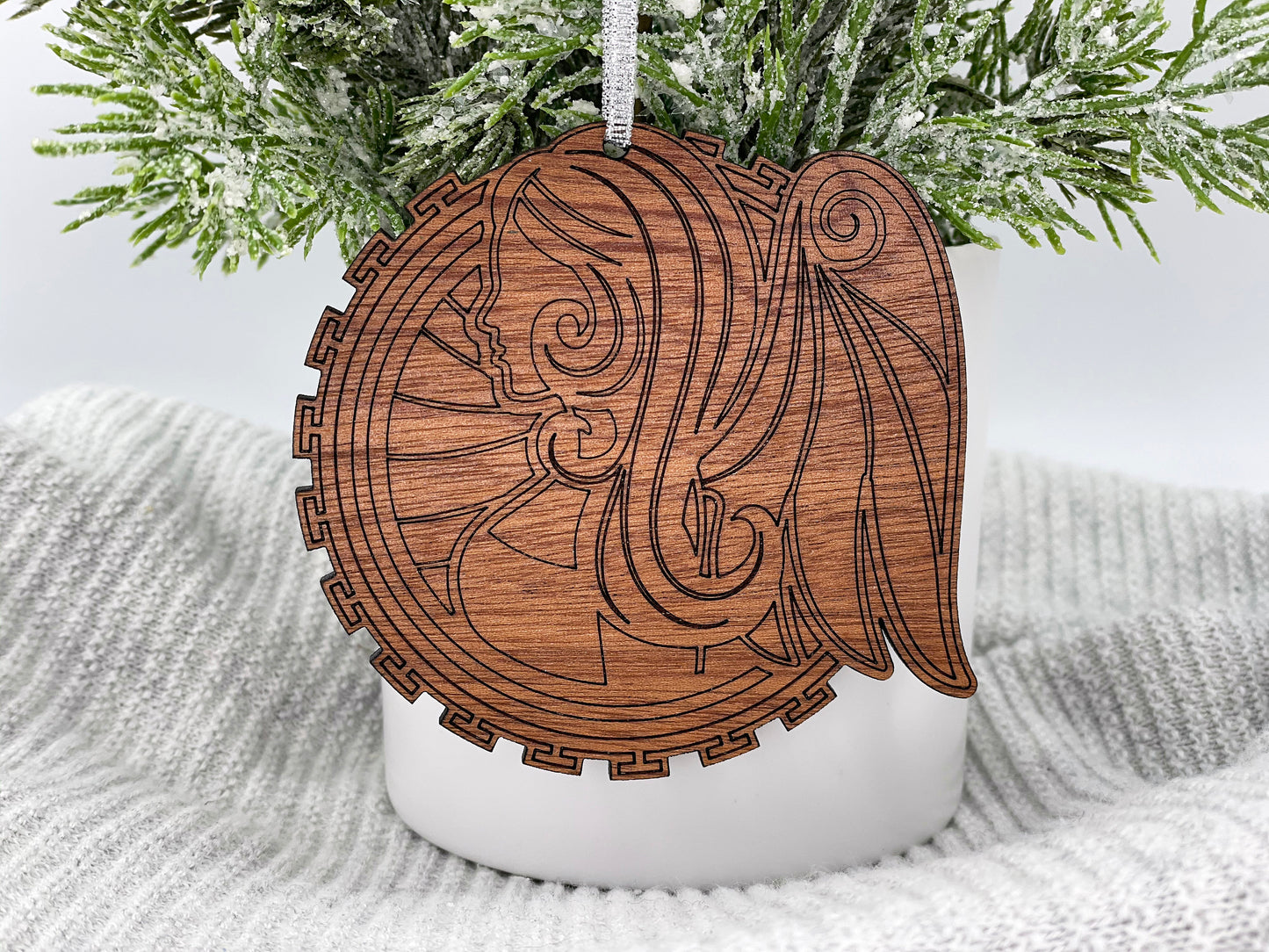 Astrological Signs Ornament - Zodiac Sign Ornament - New Age Ornament - Virgo Ornament