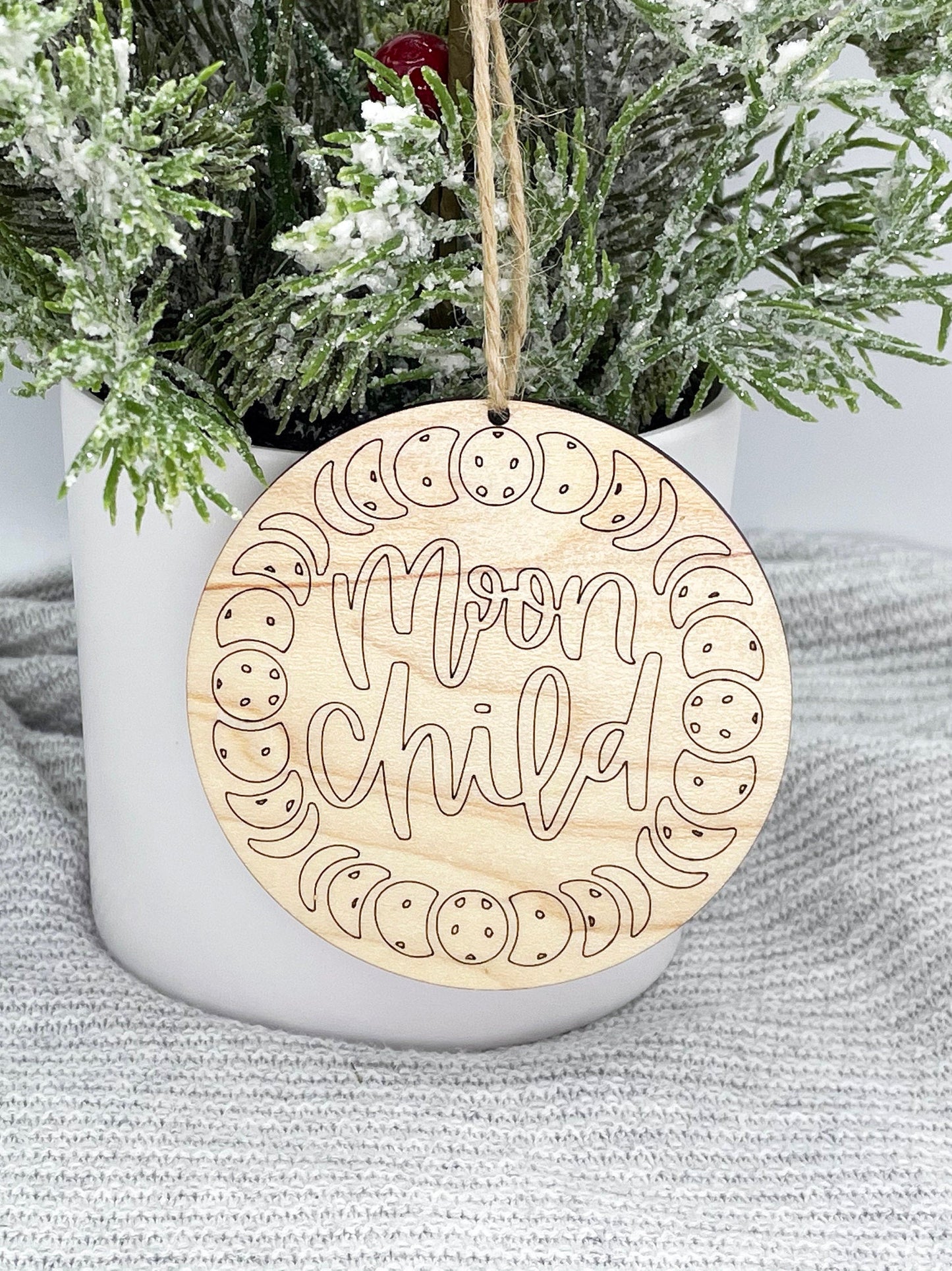 Moon Child Ornament - Curious Soul - New Age