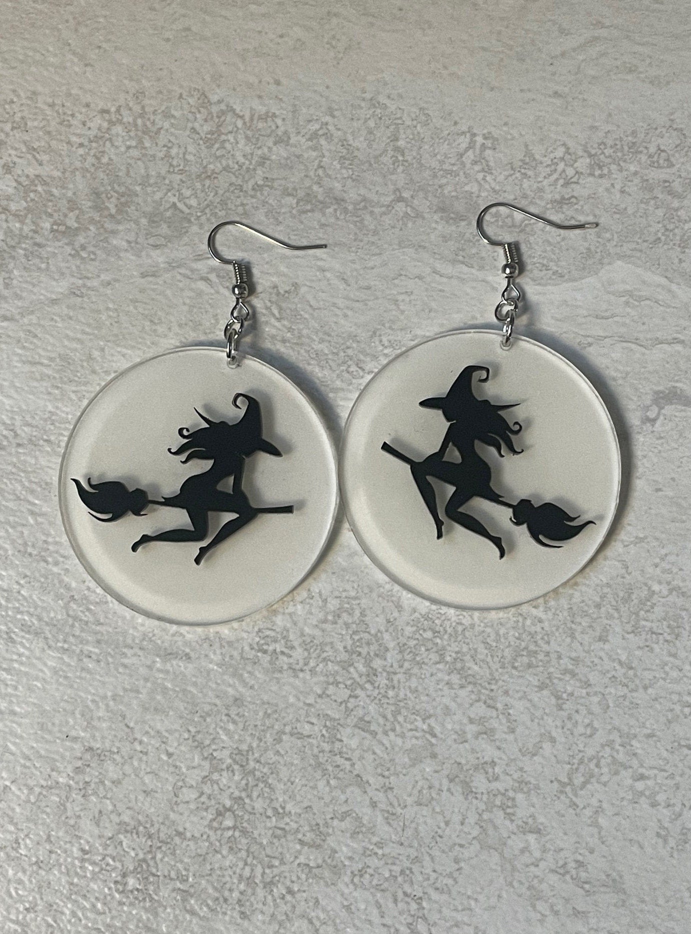 Witchy Earring, Halloween Night Earrings, Gift for Daughter-in-Law