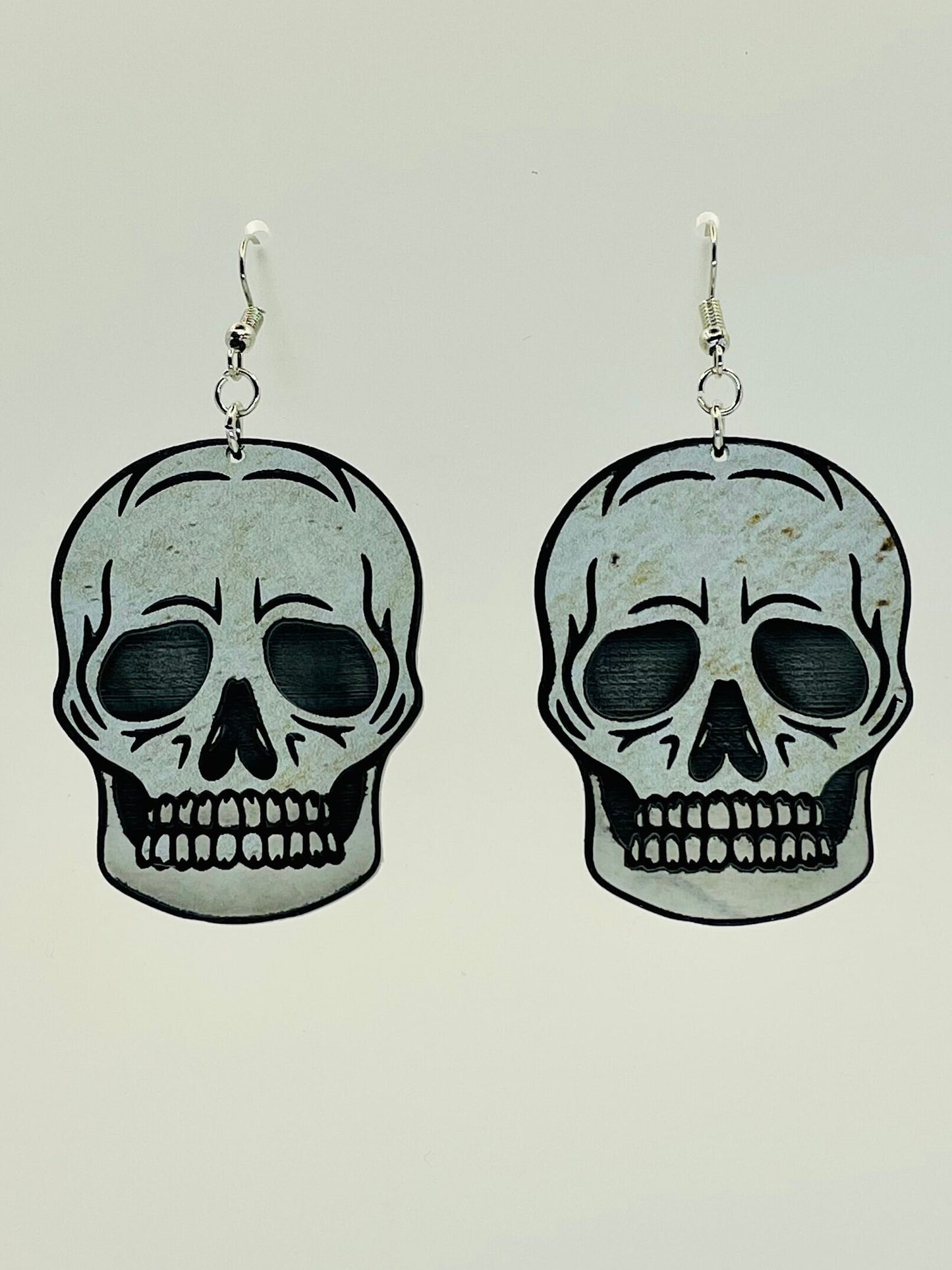 Skull Earrings, October Earrings, Gift for Halloween