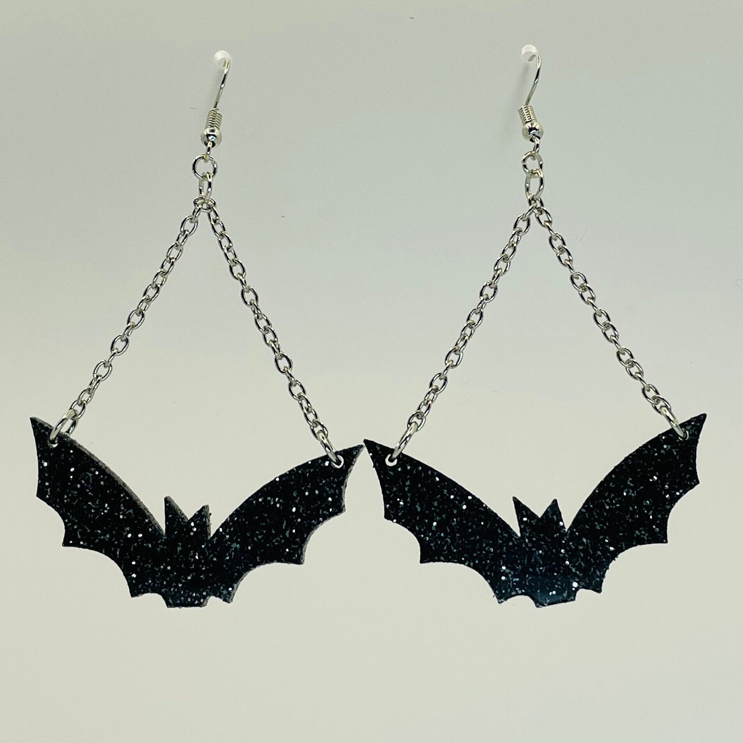 Hanging Bat Earrings, Halloween Earrings, Friendship Gift